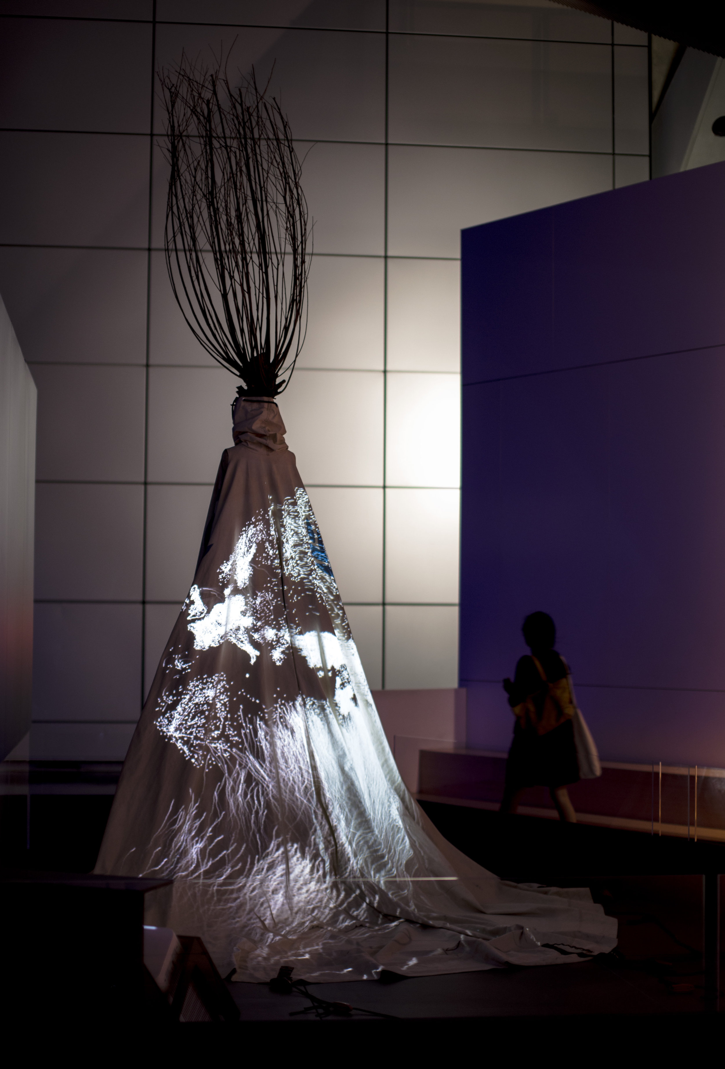 65.3 million people as pixels of light on the move